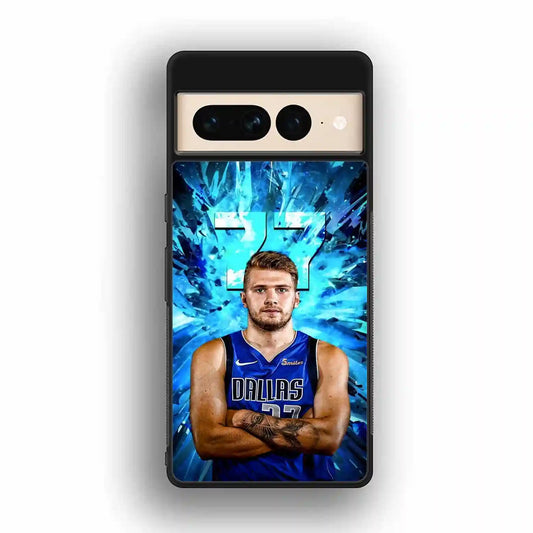 Luka Doncic Mavericks Google Pixel 7 Pro Case