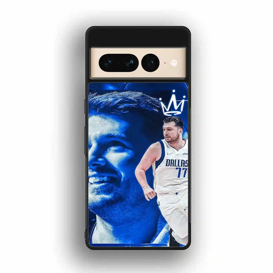 Luka Doncic Vintage Google Pixel 7 Pro Case