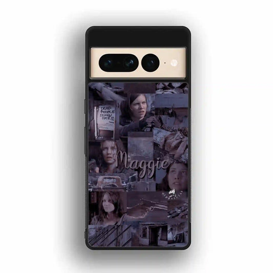 Maggie Greene Retro Google Pixel 7 Pro Case