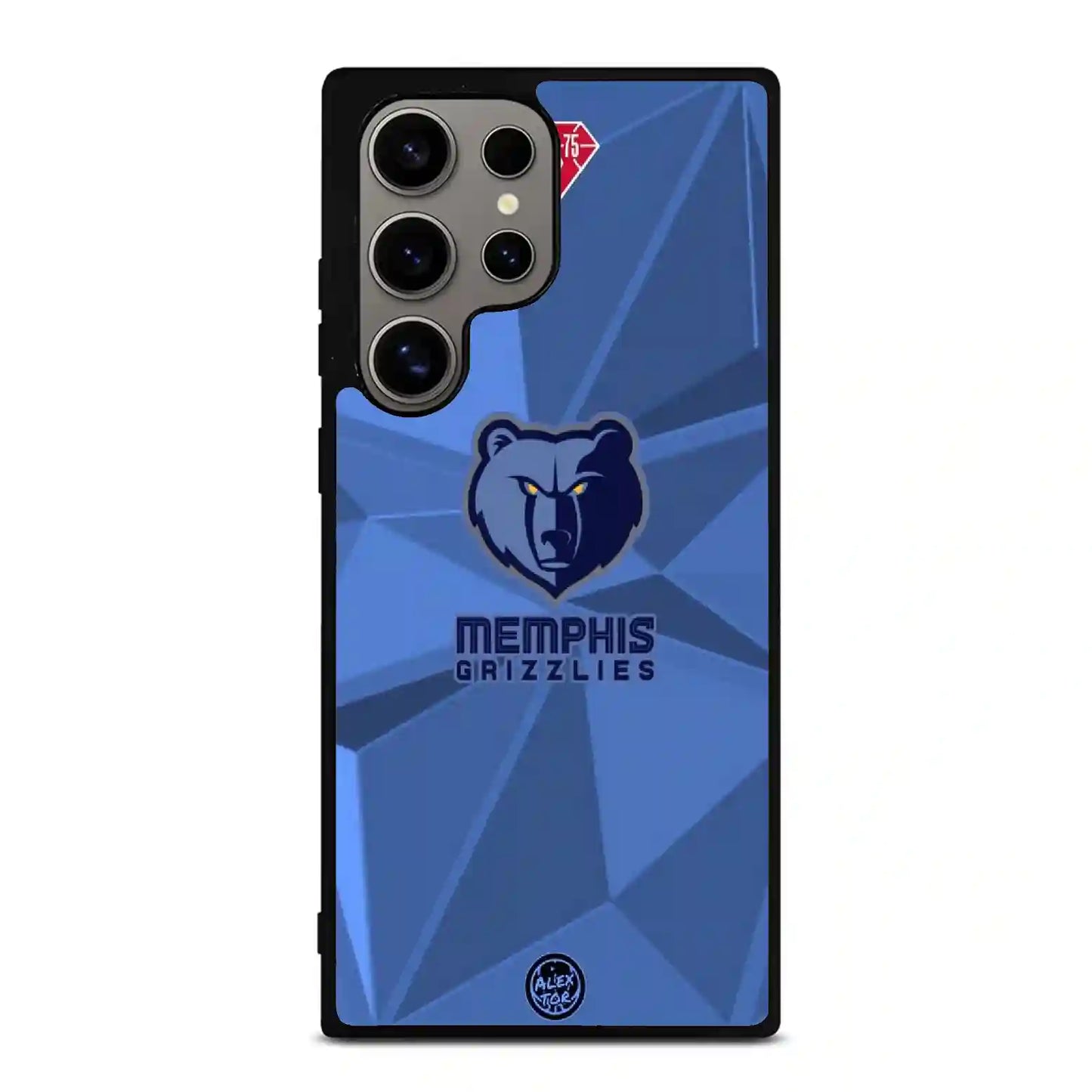 Memphis Grizzlies Retrocolor Samsung Galaxy S24 Ultra Case