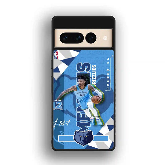 Memphis Grizzlies Retrocolorful Google Pixel 7 Pro Case