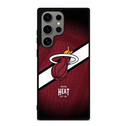 Miami Heat Color Samsung Galaxy S24 Ultra Case