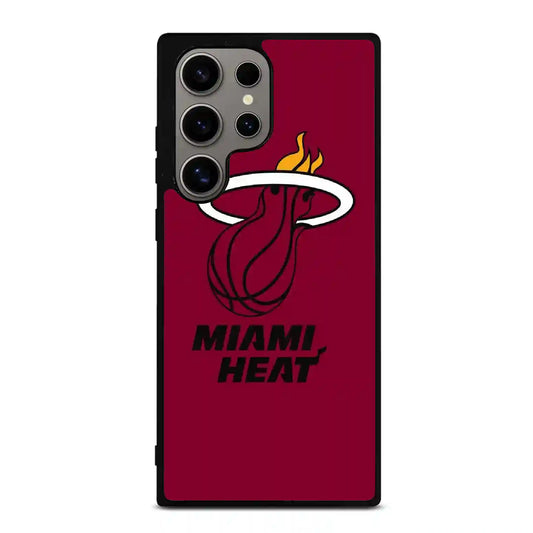 Miami Heat Colorful Samsung Galaxy S24 Ultra Case