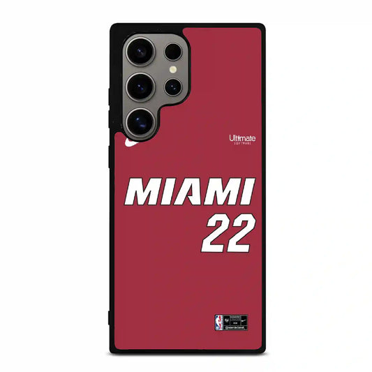 Miami Heat Personalized Samsung Galaxy S24 Ultra Case