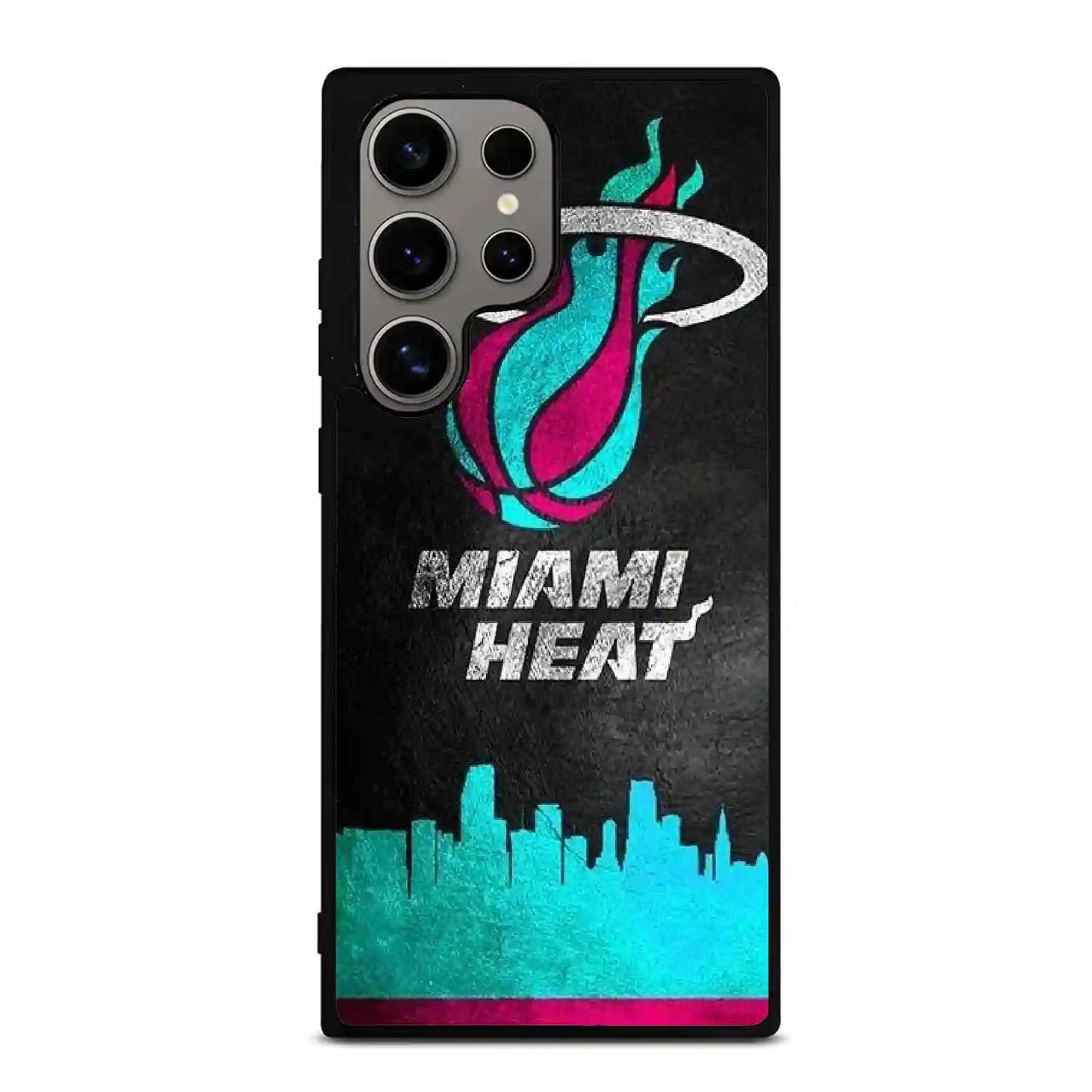 Miami Heat Retro Classic Samsung Galaxy S24 Ultra Case