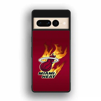 Miami Heat Retro Google Pixel 7 Pro Case