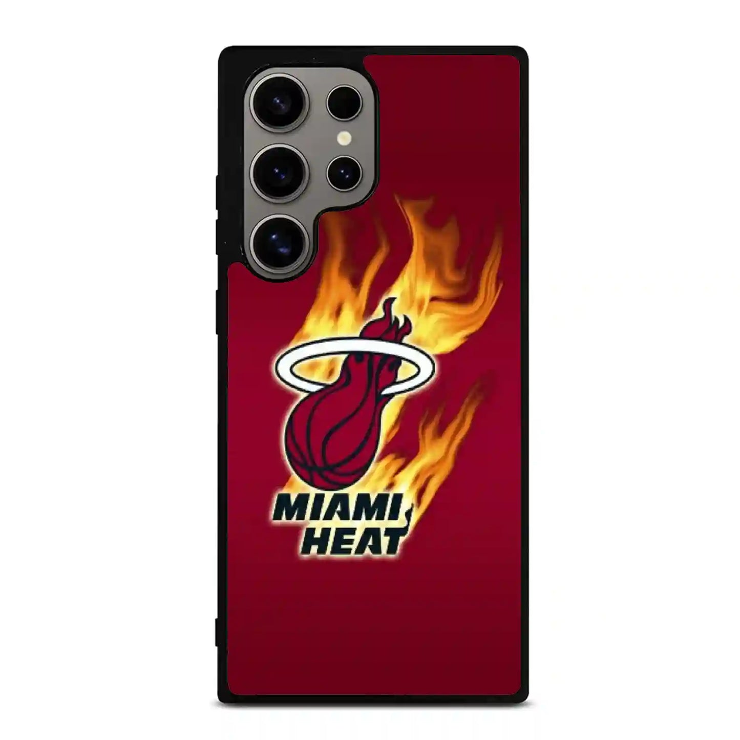 Miami Heat Retro Samsung Galaxy S24 Ultra Case