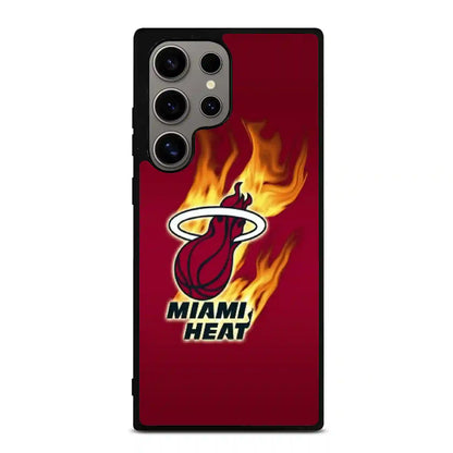 Miami Heat Retro Samsung Galaxy S24 Ultra Case