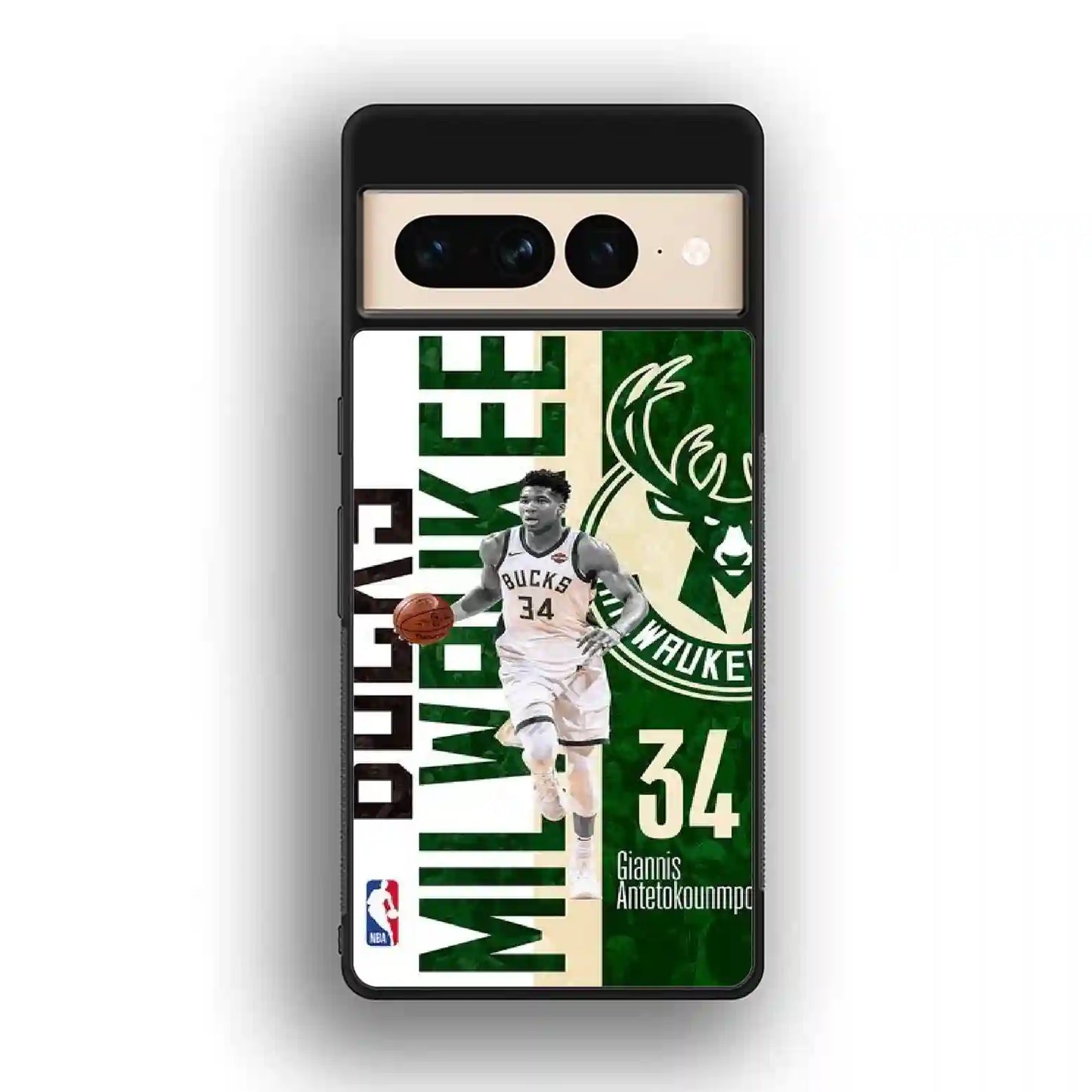 Milwaukee Bucks  Retro Vintage Google Pixel 7 Pro Case