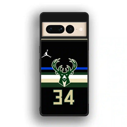 Milwaukee Bucks Retrocolor Google Pixel 7 Pro Case