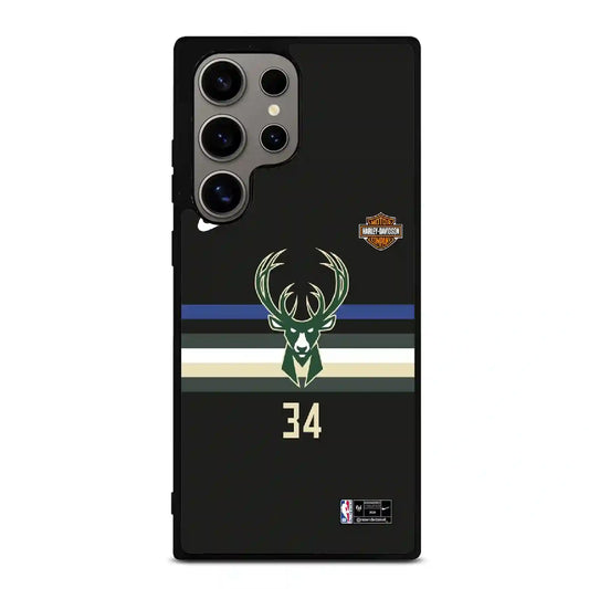 Milwaukee Bucks Vintage Samsung Galaxy S24 Ultra Case