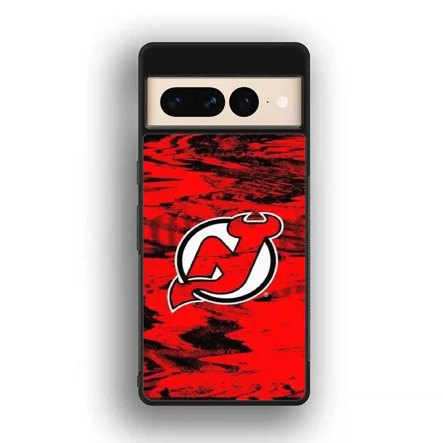 New Jersey Devils Colorful Google Pixel 7 Pro Case