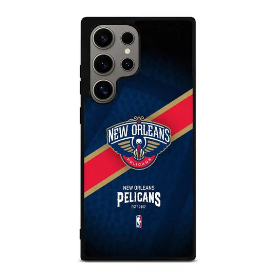 New Orleans Pelicans Colorful Samsung Galaxy S24 Ultra Case