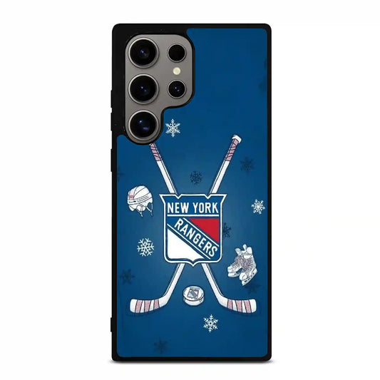 New York Rangers Personalized Samsung Galaxy S24 Ultra Case