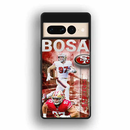 Nick Bosa Colorpersonalizeders Google Pixel 7 Pro Case