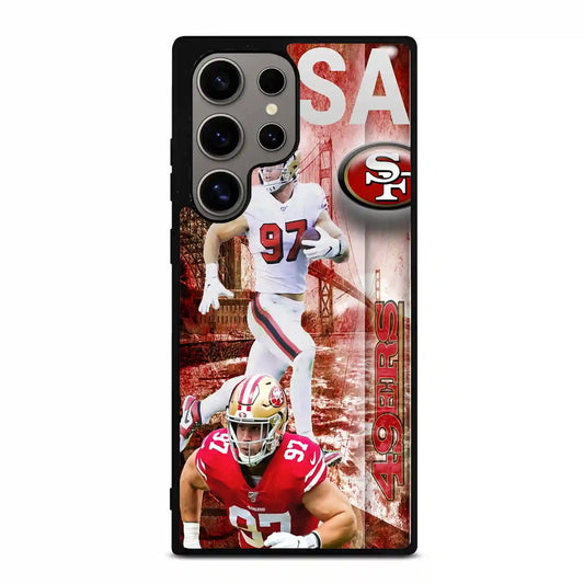 Nick Bosa Colorpersonalizeders Samsung Galaxy S24 Ultra Case