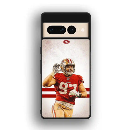 Nick Bosa Football Google Pixel 7 Pro Case