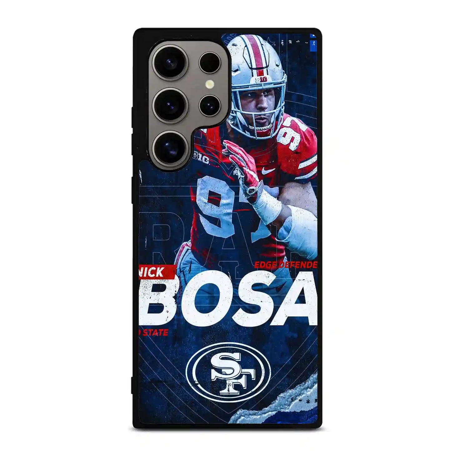 Nick Bosa Football Players Samsung Galaxy S24 Ultra Case