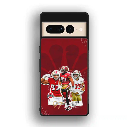 Nick Bosa Player Google Pixel 7 Pro Case