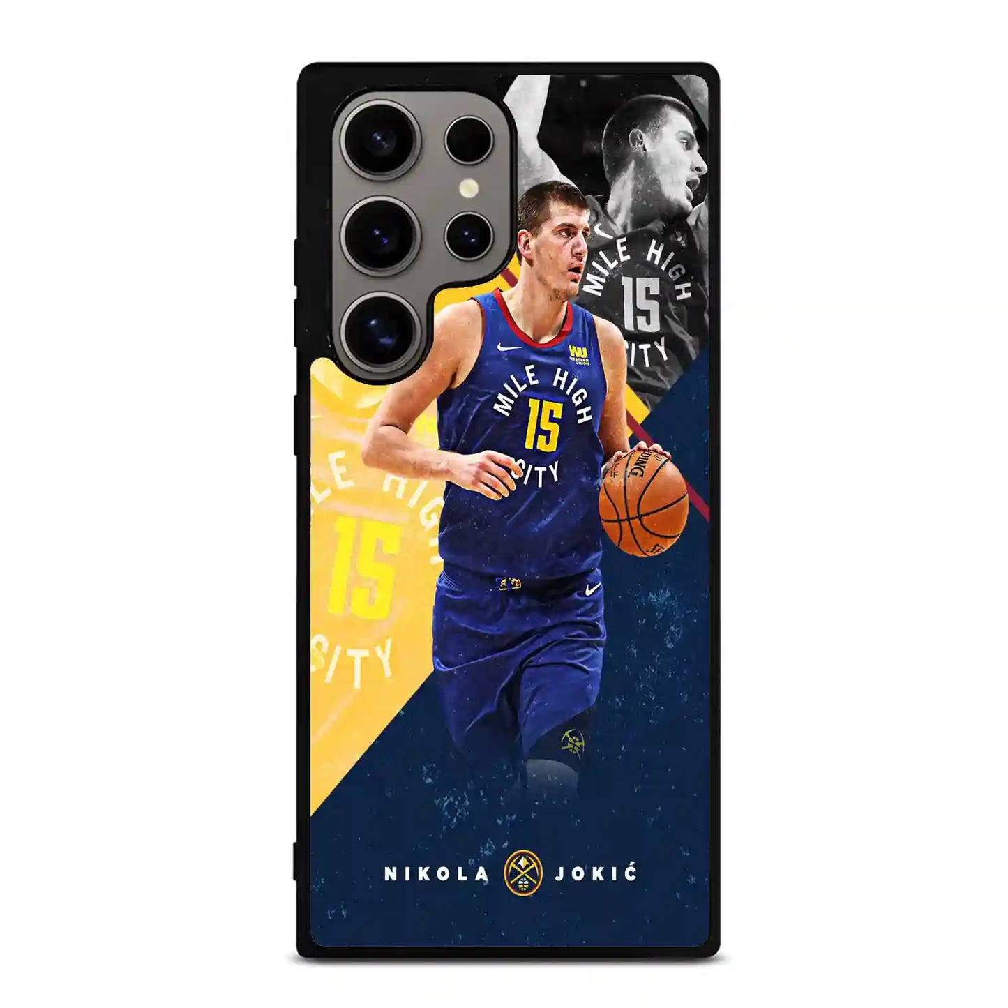 Nikola Jokic Basketball Nuggets Samsung Galaxy S24 Ultra Case