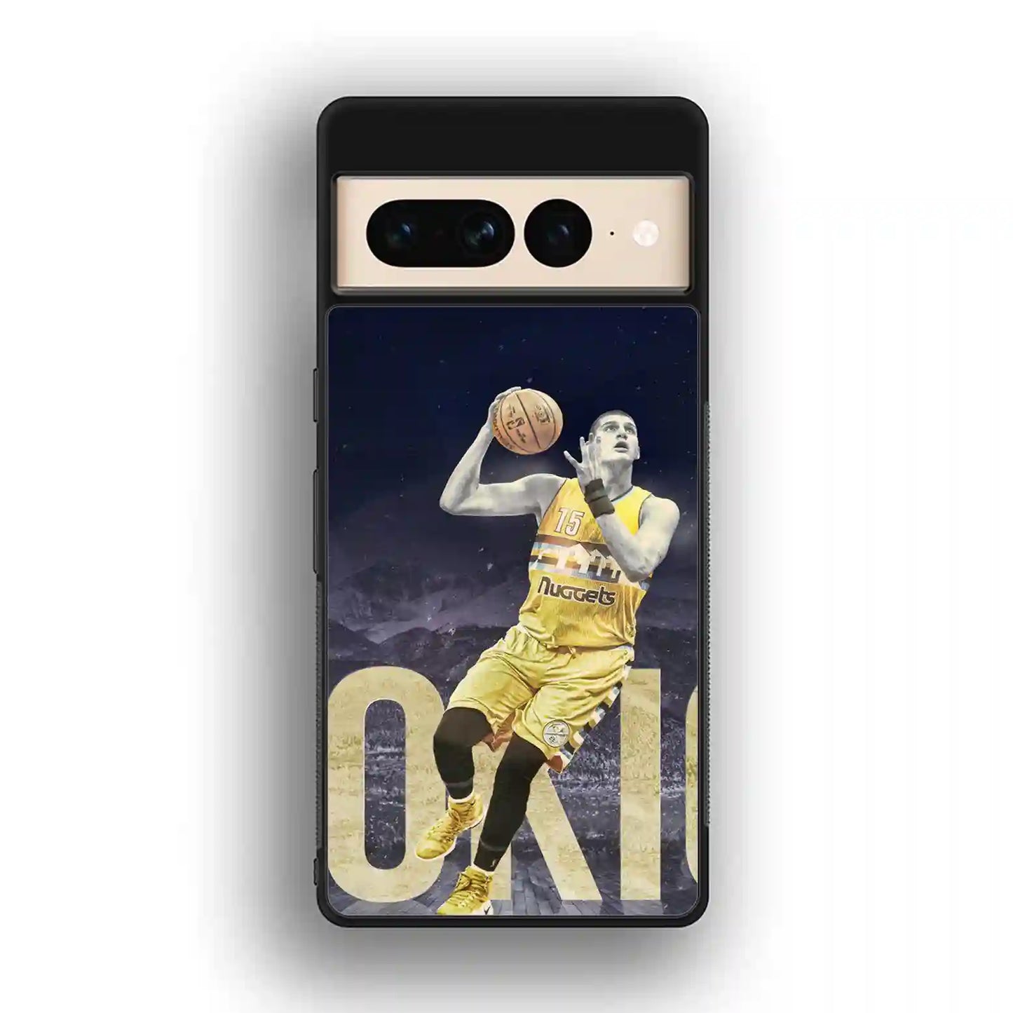 Nikola Jokic Retro Google Pixel 7 Pro Case