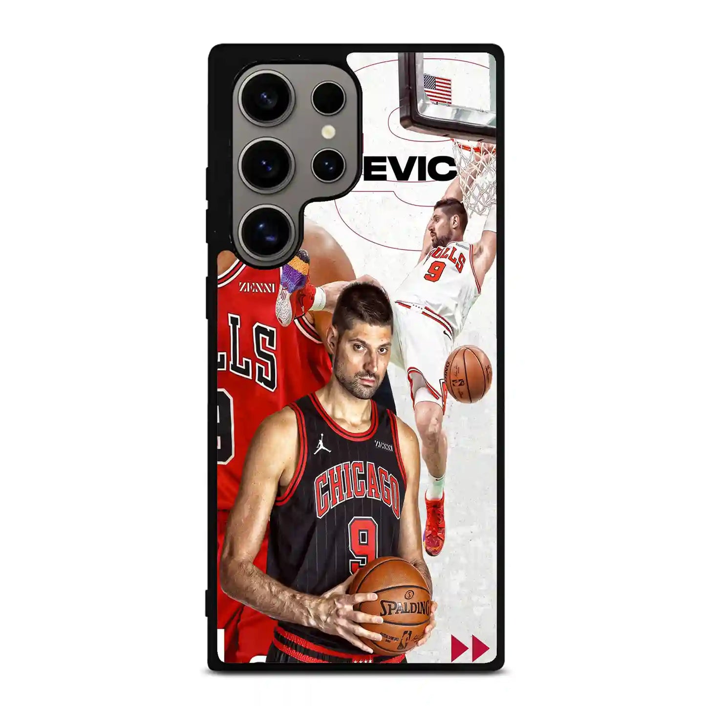 Nikola Vucevic Chigago Bulls Samsung Galaxy S24 Ultra Case