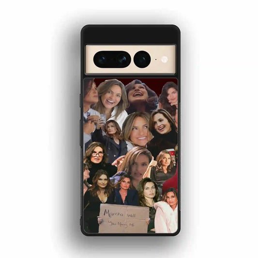 Olivia Benson Colorful Google Pixel 7 Pro Case