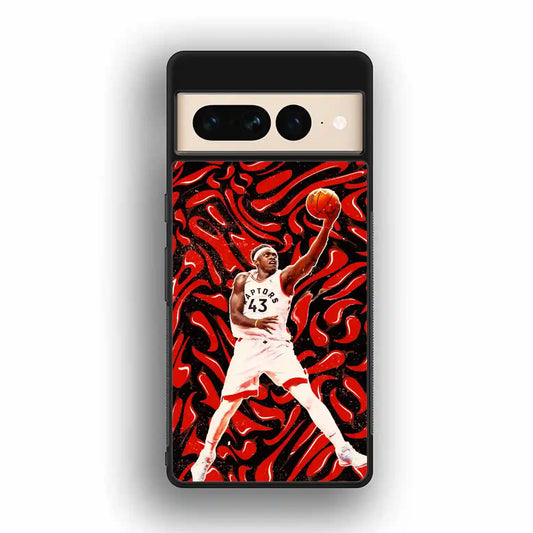 Pascal Siakam Basketball Google Pixel 7 Pro Case