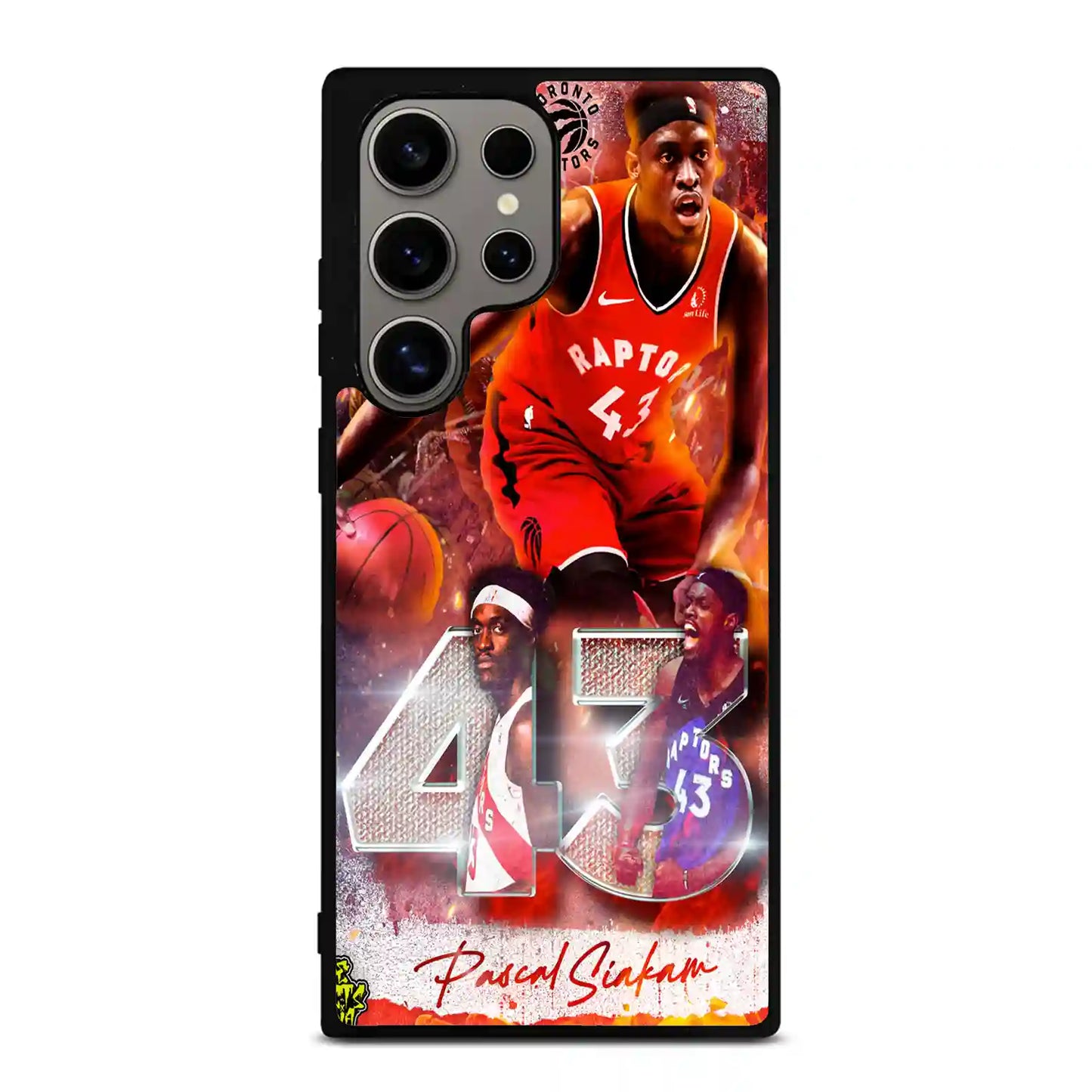 Pascal Siakam Raptors Nba Samsung Galaxy S24 Ultra Case