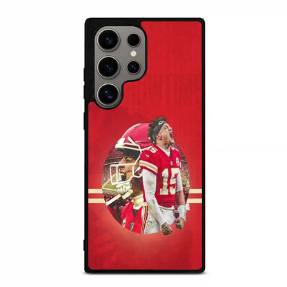 Patrick Mahomes Chiefs Football Samsung Galaxy S24 Ultra Case