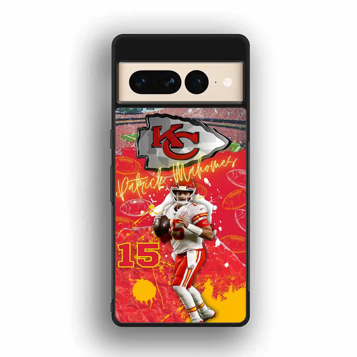 Patrick Mahomes Chiefs Google Pixel 7 Pro Case