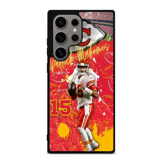 Patrick Mahomes Chiefs Samsung Galaxy S24 Ultra Case