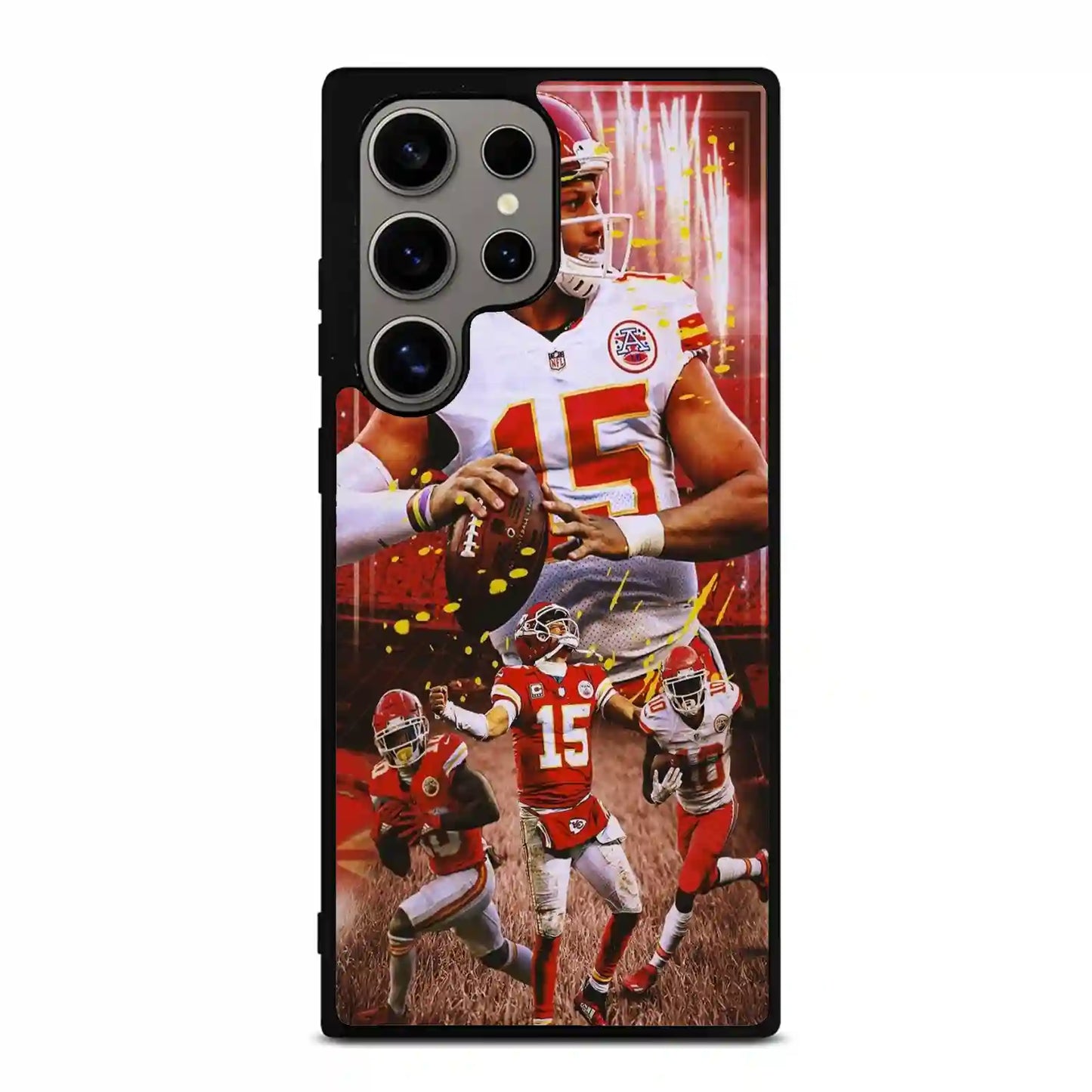 Patrick Mahomes Colorfull Samsung Galaxy S24 Ultra Case