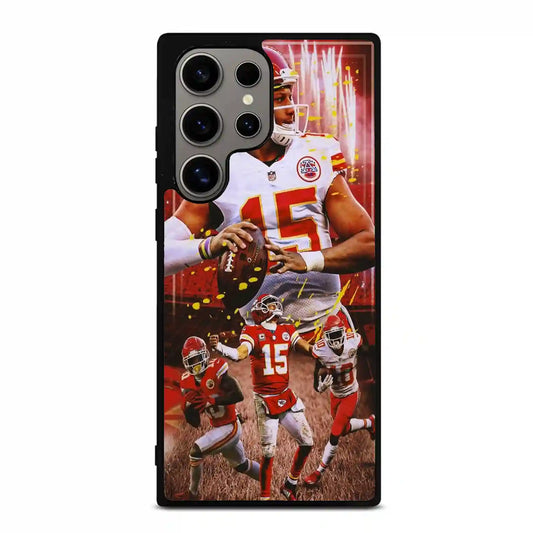 Patrick Mahomes Colorfull Samsung Galaxy S24 Ultra Case