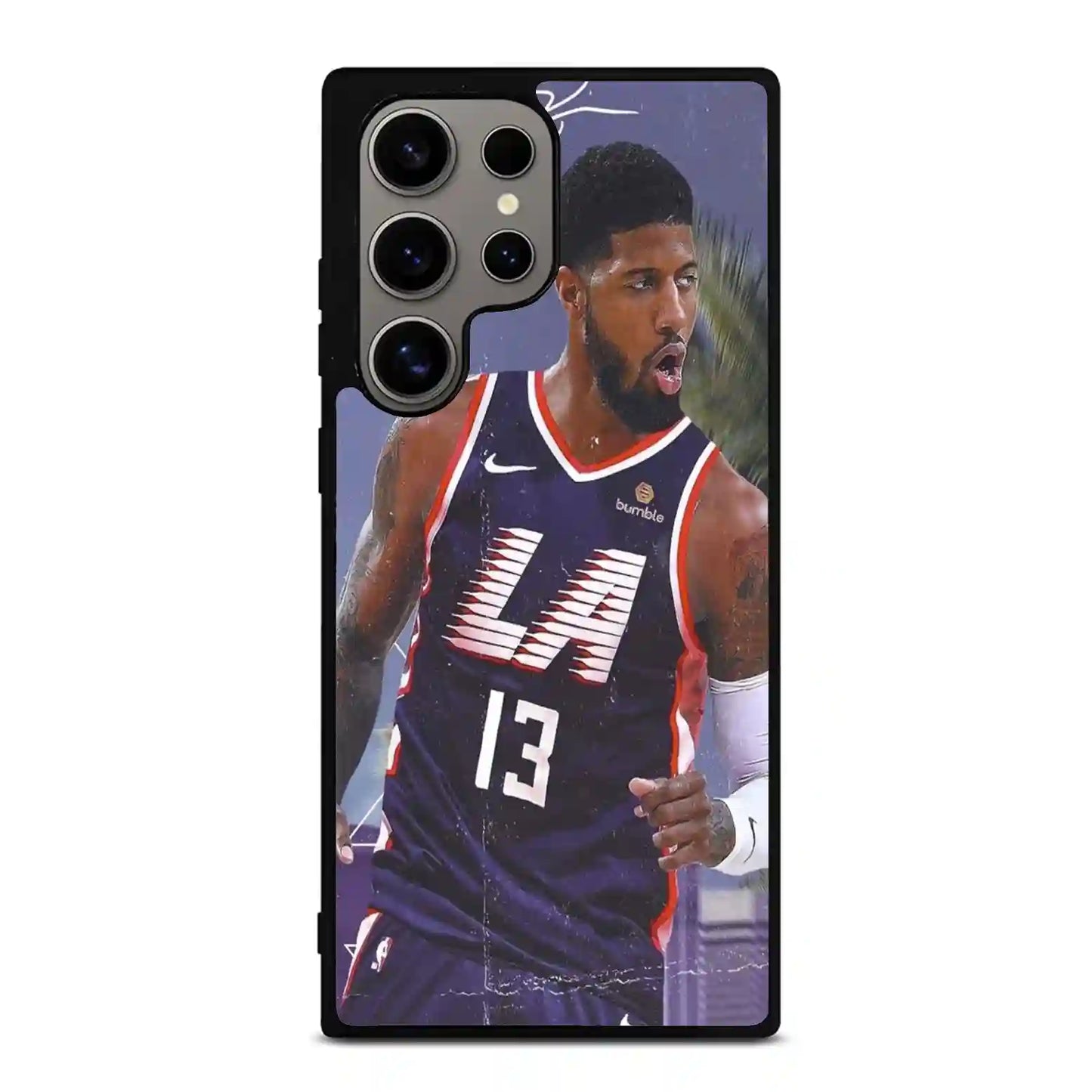 Paul George Clippers Samsung Galaxy S24 Ultra Case