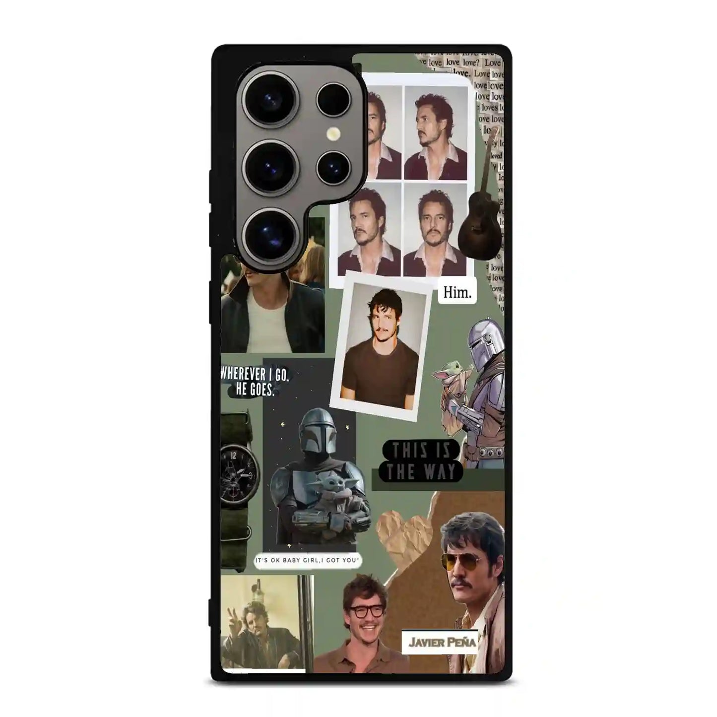 Pedro Pascal Look Samsung Galaxy S24 Ultra Case