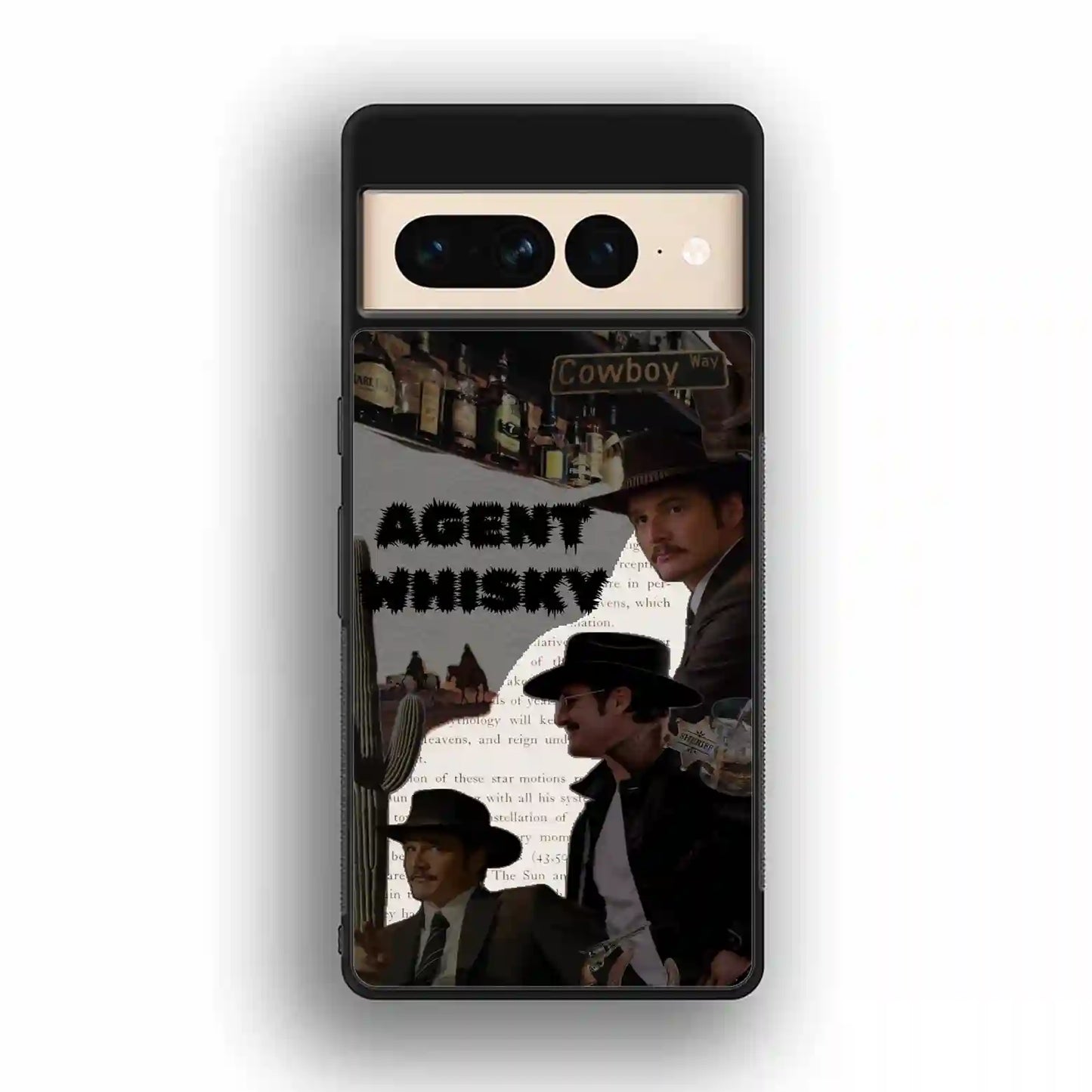 Pedro Pascal Retro Google Pixel 7 Pro Case