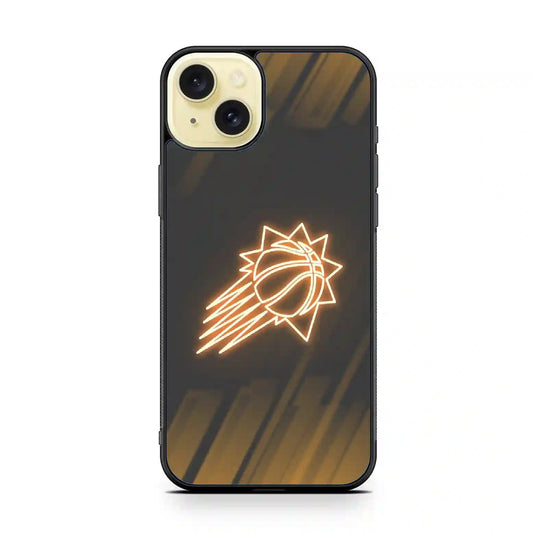 Phoenix Suns Colorful iPhone 15 Plus Case