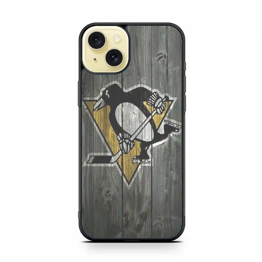 Pittsburgh Penguins Colorful iPhone 15 Plus Case