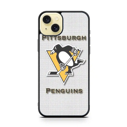 Pittsburgh Penguins Personalized iPhone 15 Plus Case