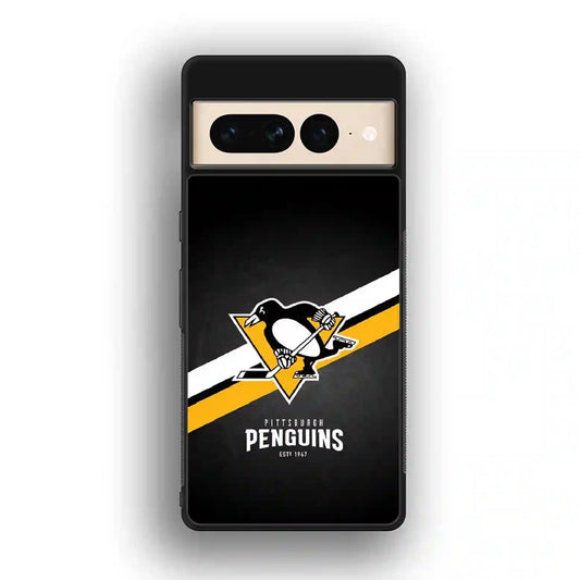 Pittsburgh Penguins Retro Google Pixel 7 Pro Case