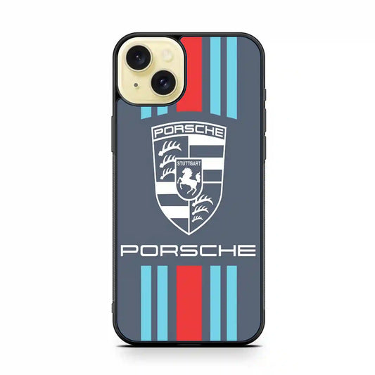 Porsche Colorful iPhone 15 Plus Case