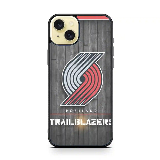 Portland Trailblazers Colorful iPhone 15 Plus Case