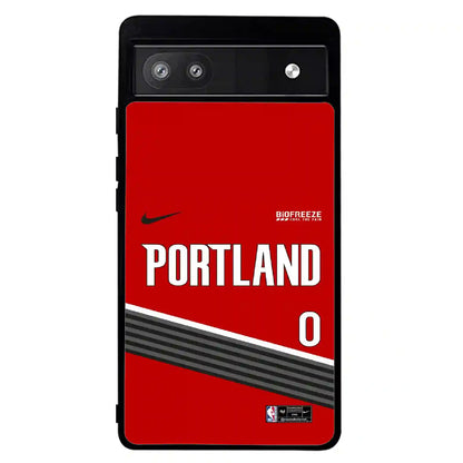 Portland Trailblazers Personalized Google Pixel 6 Pro Case