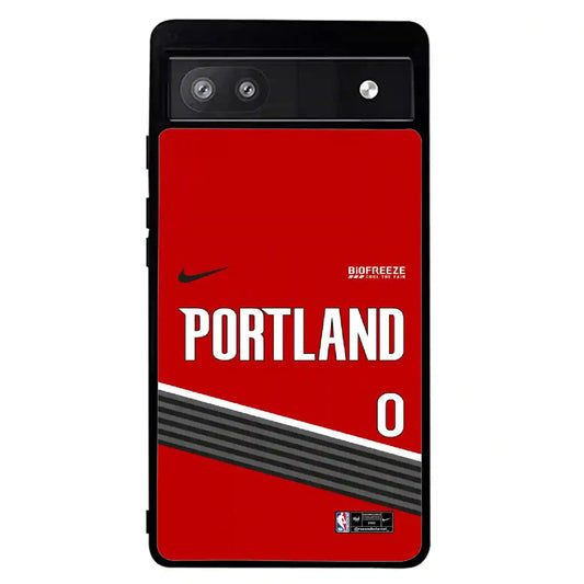 Portland Trailblazers Personalized Google Pixel 6 Pro Case