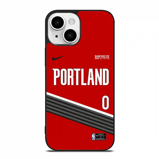 Portland Trailblazers Personalized iPhone 13 Mini Case