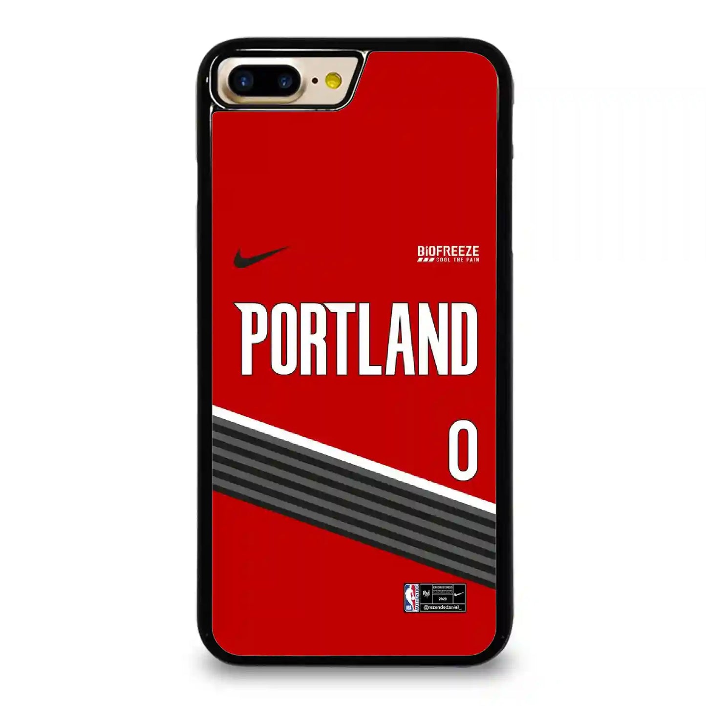 Portland Trailblazers Personalized iPhone 7-8 Plus Case