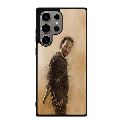 Rick Grimes Colorful Samsung Galaxy S24 Ultra Case