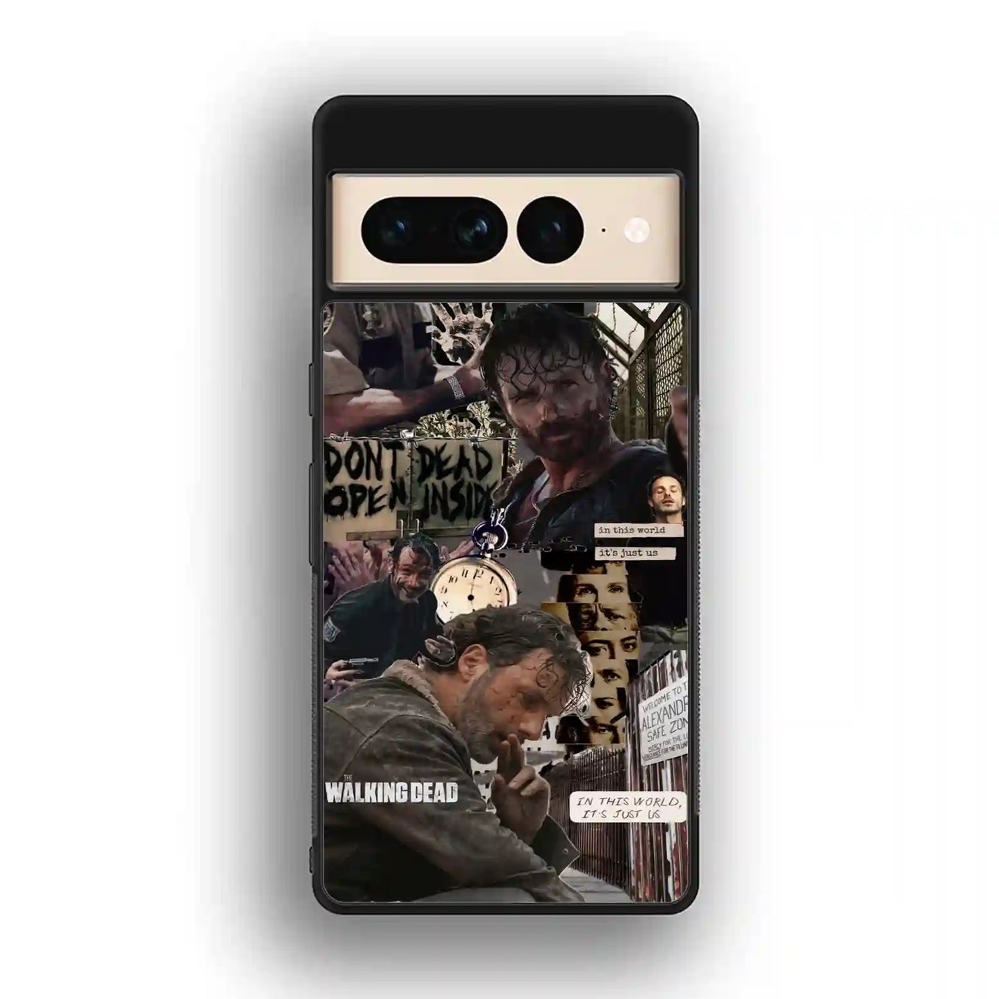 Rick Grimes Retro Google Pixel 7 Pro Case