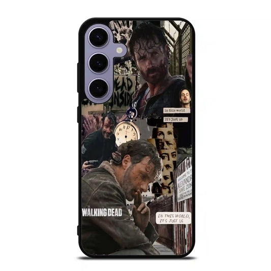 Rick Grimes Retro Samsung Galaxy S24 Plus Case